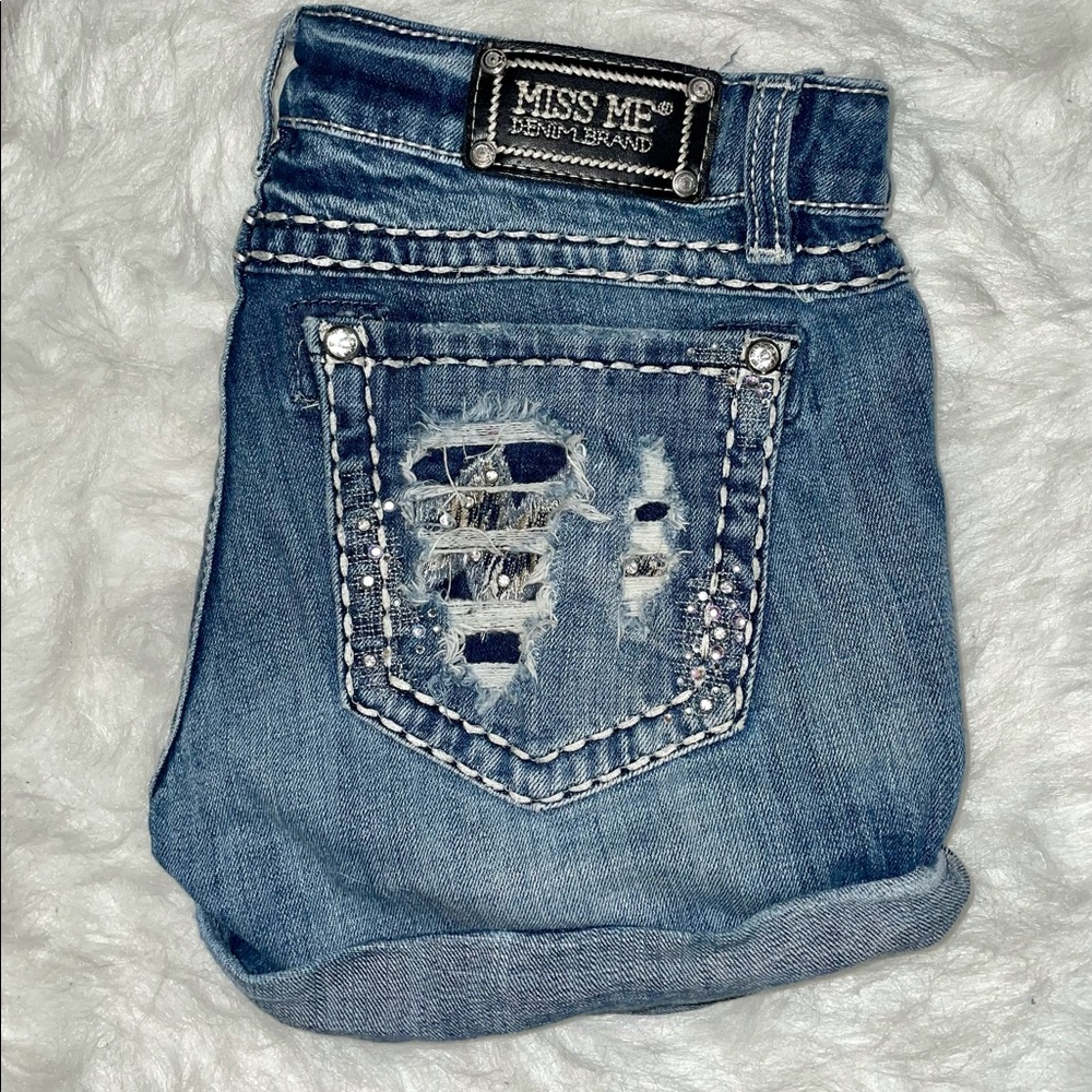 Miss Me denim shorts gently worn